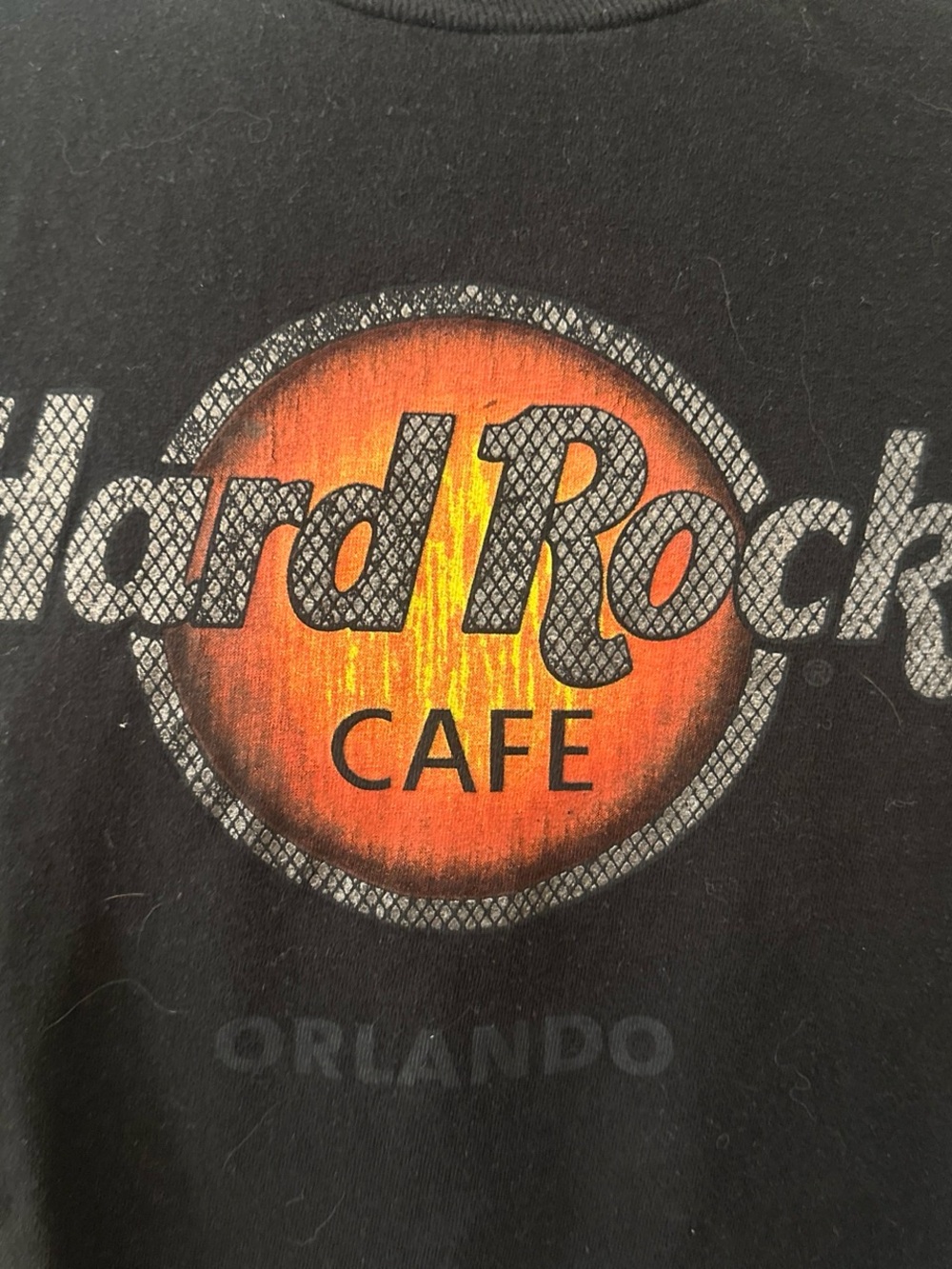 Hard Rock Cafe Orlando Black Logo T-Shirt - Men's - Picture 2 of 4